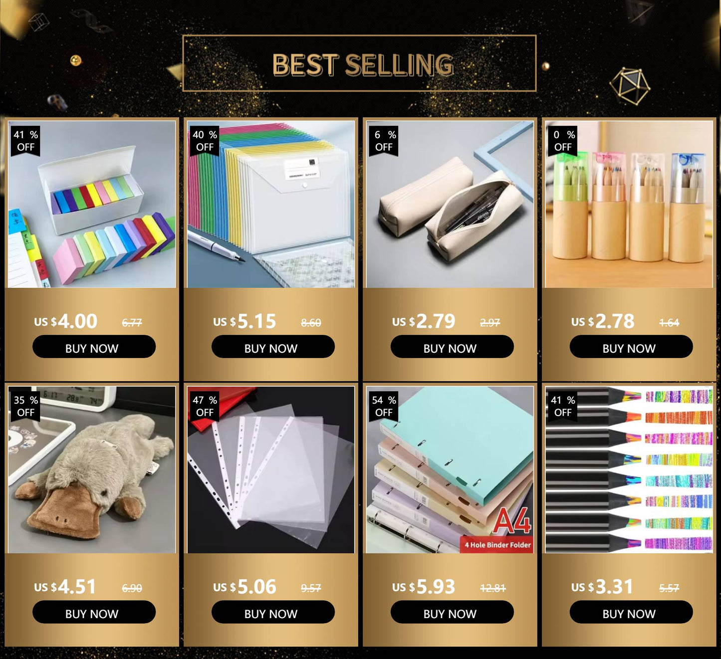 A4 File Folders Display Book 4 Hole Binder Folders Morandi Color Waterproof Document Ring Binder Folder Office School Supplies