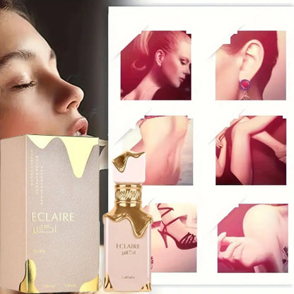 LATTAFA Eclaire Eau De Parfum Spray For Women, 3.4 Ounce/100ml Valentines Day Gifts Give Her The Perfect Gift