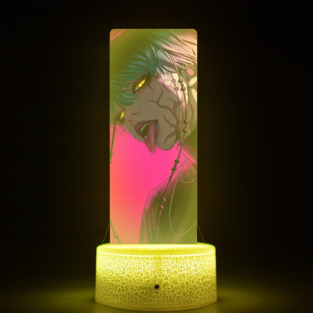 KPop K-POP Demon Hunters Kawaii Zoe Rumi Mira Saja Boys Superstar Monochrome Light Remote Control 16 Color Light Night Light