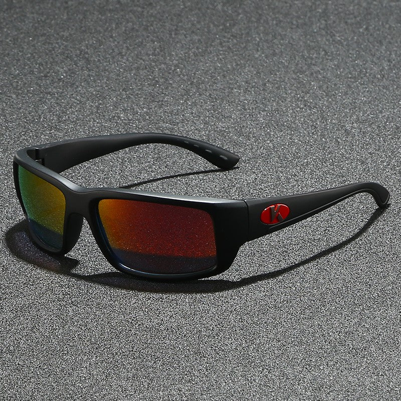 Óculos de Sol Polarizados KAROS Masculinos Leves para Esportes ao Ar Livre Dirigir Óculos de Sol Masculinos Lente em PC Armação UV400