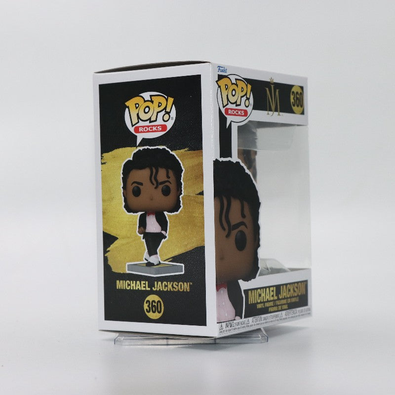 Original Funko Pop Michael Jackson Rocks #360 Action Vinyl Figure Figurine Doll Model Toy Gift for Fans Collection Statue Decor