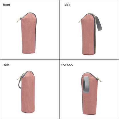 Baby Feeding Milk Bottle Warmer Insulation Bag Thermal Bag Baby Stroller Hanging Pouch Aluminum Mold Baby Bottle Holder Bag