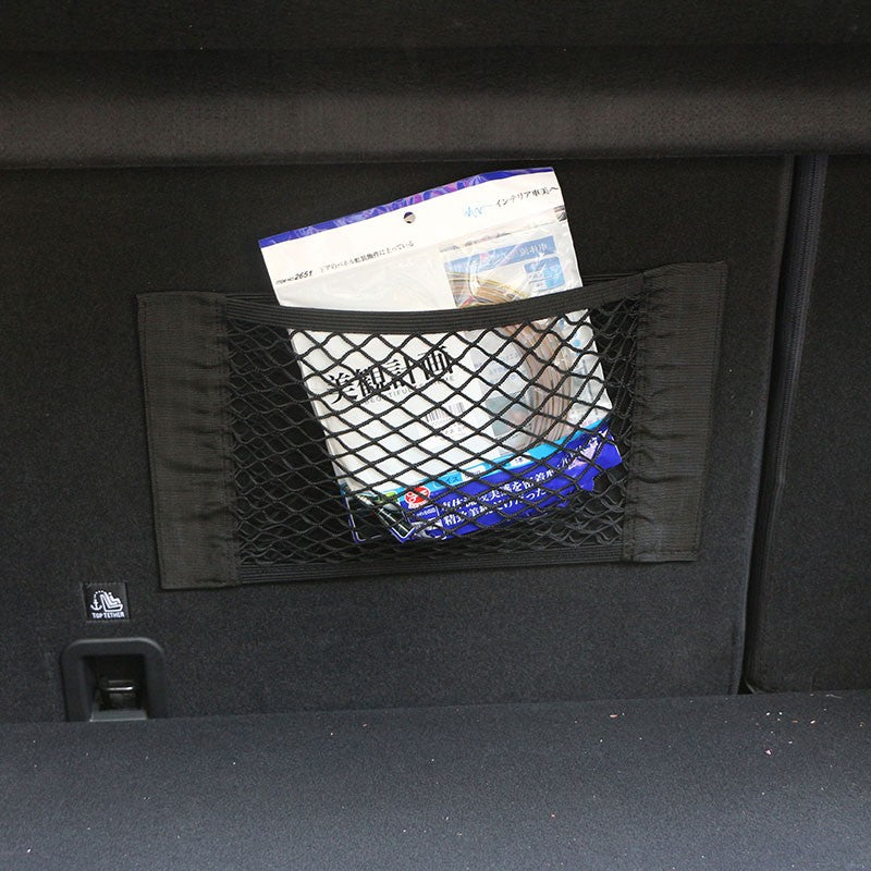 Saco de Armazenamento de Porta-Malas de Carro Adesivo de Rede Para Acessórios Toyota Corolla Avensis Yaris Rav4 Auris Hilux Prius Prado Camry Celica