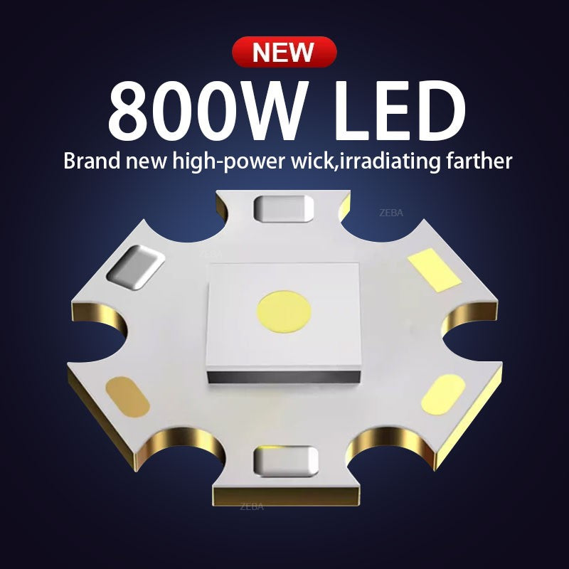 Ultra Powerful Windproof Fire Starting Flashlight Rechargeable High Power Torch Focused Light Source Can Light A Flame Lantern