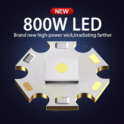 Ultra Powerful Windproof Fire Starting Flashlight Rechargeable High Power Torch Focused Light Source Can Light A Flame Lantern