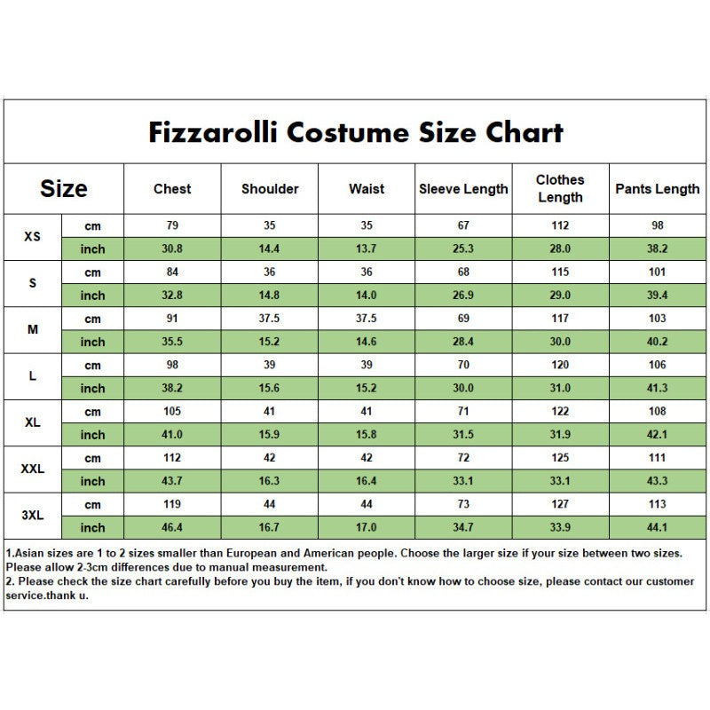 Fizzarolli Cosplay Costume Tops Pants With Hat Neckwear Gloves Full Set Role Play Halloween Carnival Costume Suit