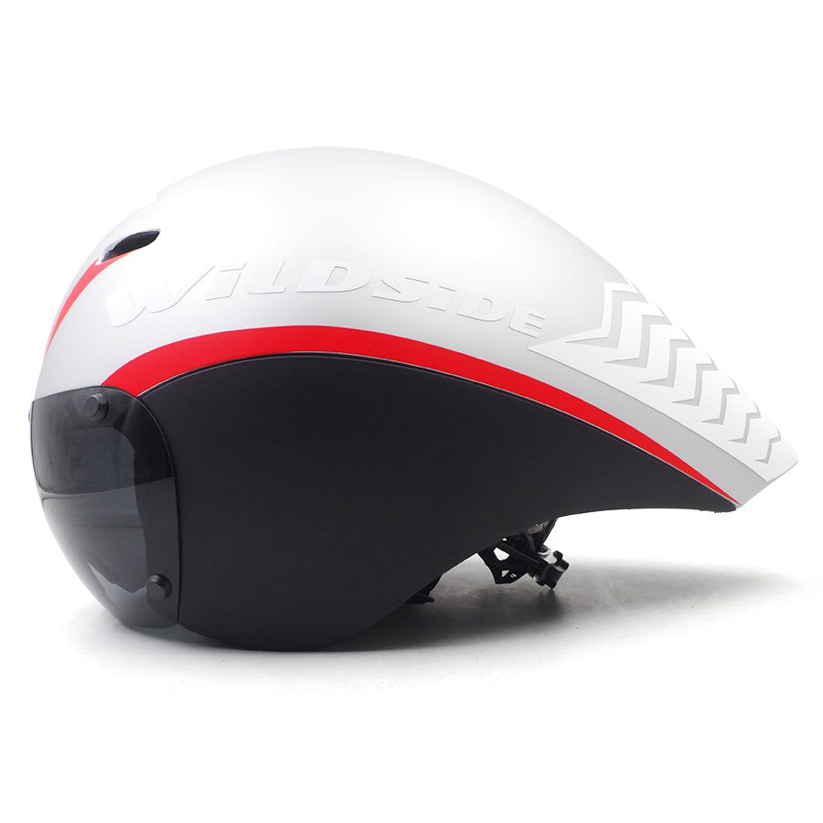 TT Óculos de Lente de Capacete de Ciclismo Capacete de Bicicleta de Estrada Aero Triathlon Tri Capacete de Ciclismo de Corrida de Contrarrelógio Masculino Acessórios de Casco Ciclismo