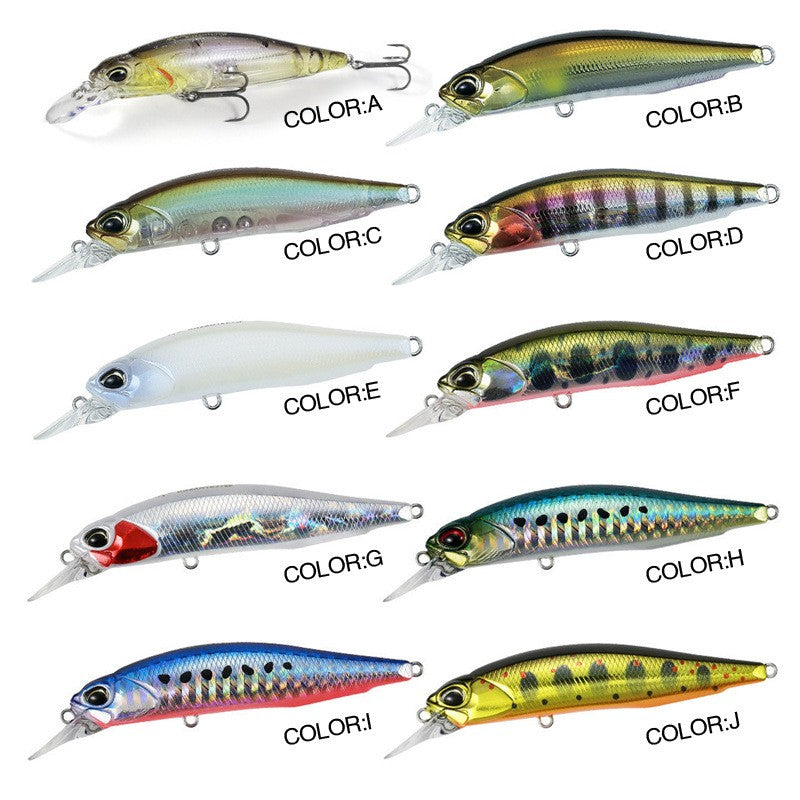 Isca de Pesca Minnow Wobbler Rozante 77SP 77mm 63mm Arremesso Longo Suspenso Isca de Nado Jerkbait Isca Artificial para Culter Alburnus