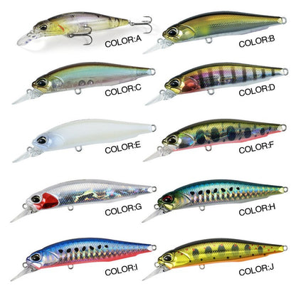 Isca de Pesca Minnow Wobbler Rozante 77SP 77mm 63mm Arremesso Longo Suspenso Isca de Nado Jerkbait Isca Artificial para Culter Alburnus