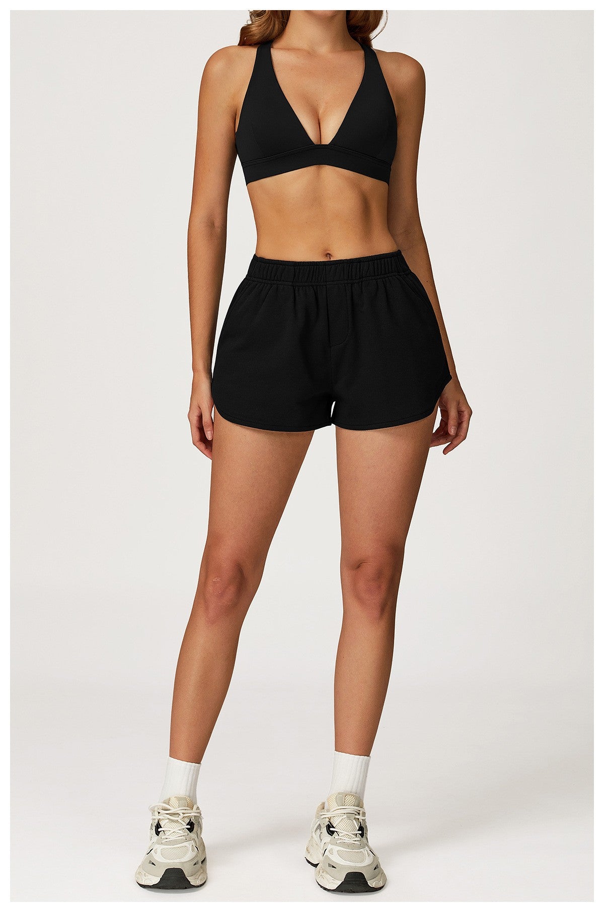 Yoga Shorts Women High Waist Workout Shorts Fitness Push Up Yoga Shorts Fitness Ladies Yoga Gym Running Short Pants Sportswear