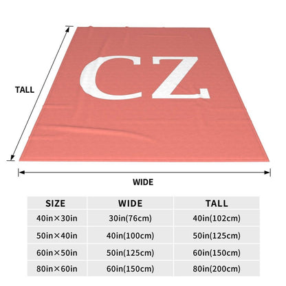 Ceska Zbrojovka CZ Blankets Flannel Sofa Throw Blanket Portable for Couch Bedding Outdoor Throws Bedspread Quilt