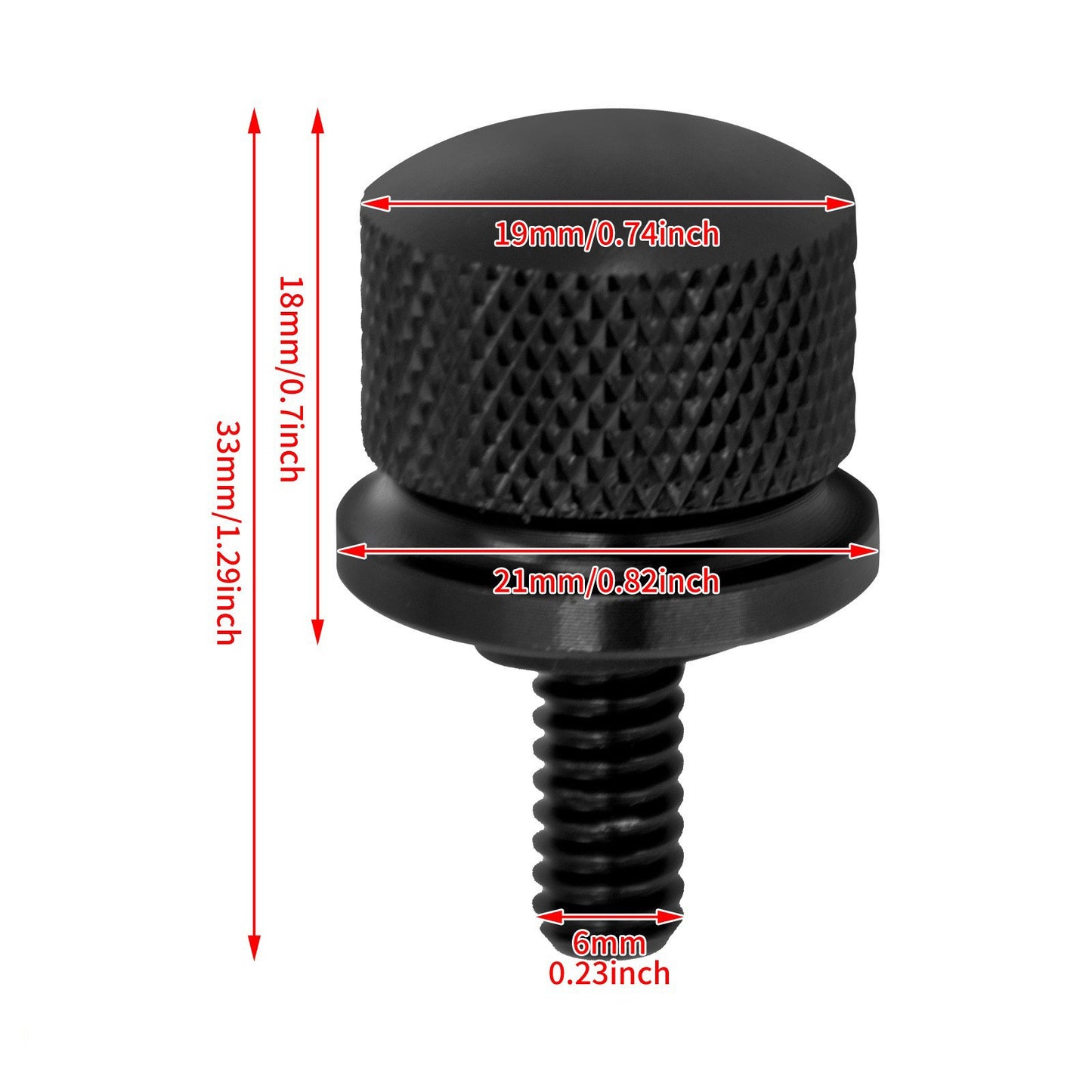 Para Parafuso de Assento de Motocicleta Harley 883 Dyna Softail - Parafuso de Assento de Válvula de Cabeça Redonda e Parafuso de Almofada, Acessórios Práticos de Fixação