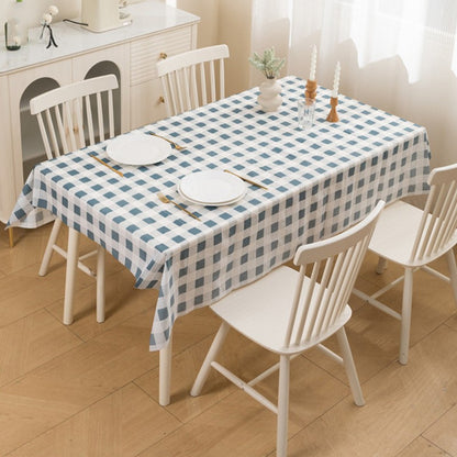 The tablecloth with a warm and cozy atmosphere, a high-temperature resistant tablecloth, and a waterproof, oil-proof, and no-was