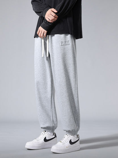 Men's Jogger Cotton/Polyester Sweatpants Big Size 8XL 7XL 6XL Sports Baggy Pants Sting Banding  Hip Hop Loose Harem Trousers
