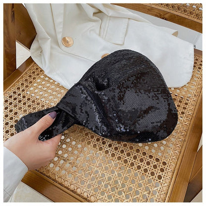 Ladies Trendy Fashion Reversible Sequin Evening Clutch Purse Women Girls Small Glitter Wrist Knot Bag