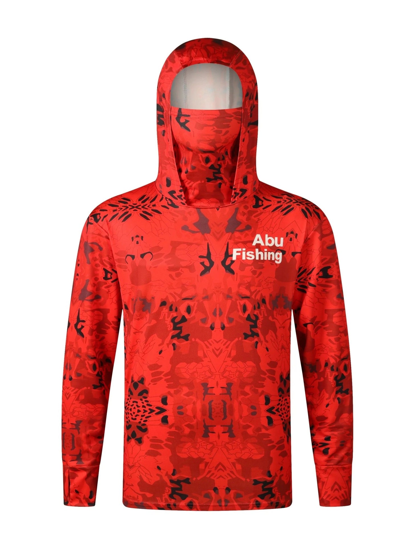 Camisa de Pesca com Capuz Esportivo Masculino 2025 de Manga Comprida com Proteção Solar e Gola Boca