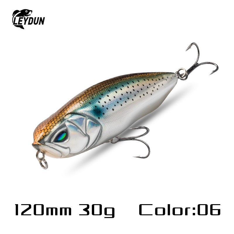 Iscas Artificiais Flutuantes LEYDUN Z-Claw Tipo Lápis 86mm 100mm 120mm Iscas Rígidas Topwater Stickbait de Superfície Boa Ação Wobblers para Robalos