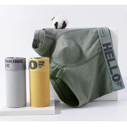 5PCS Boxer Panties Men Letter Underwear Trunks Sexy Underpant Comfortable Breathable Soft Cotton Panties Boxer Shorts Plus Size