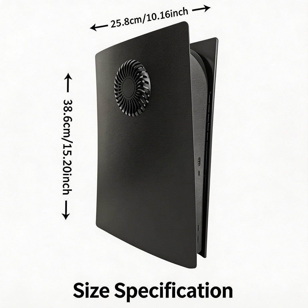 For PS5 Console Disc Edition Replacement Faceplate Protective Shell Panel with Cooling Vents Cover For Playstion 5 Disc Version