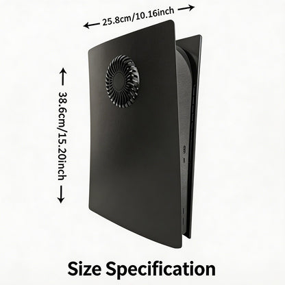 For PS5 Console Disc Edition Replacement Faceplate Protective Shell Panel with Cooling Vents Cover For Playstion 5 Disc Version