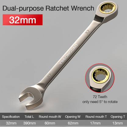 Chave Catraca Universal 72 Dentes Anel de Engrenagem Torquímetros Chaves Catraca Métrica Ferramentas Mecânicas para Reparo Automotivo