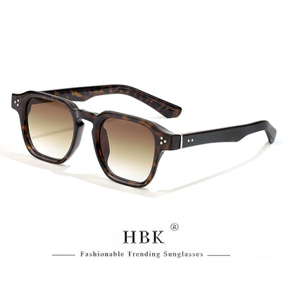 Óculos de Sol Punk HBK Fashion para homens Óculos de Sol Quadrados Clássicos Esportes ao Ar Livre Festa Férias Viagem Condução Pesca Óculos