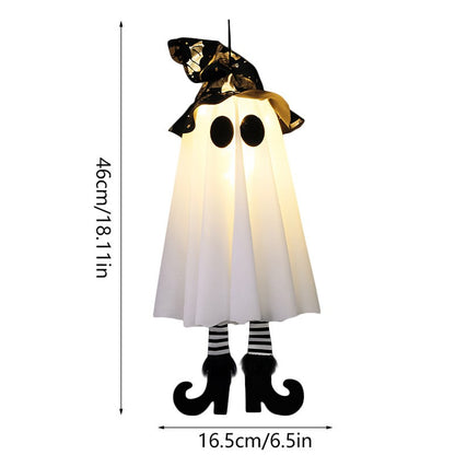 1/2/3pcs Halloween LED Light Up Witch Ghost for Halloween Party Home Indoor Outdoor Yard Decoration Scary Hanging Ornaments Gift