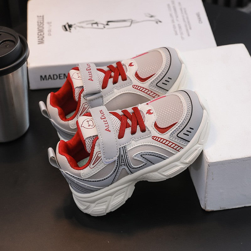 2025 Spring Autumn New Boys Kids Sport Shoes Girl Baby Toddler Mesh Breathable Casual Running Shoes Soft Soled Children Sneakers