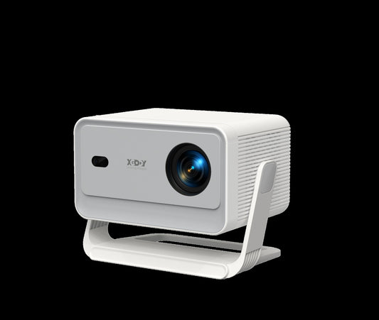 Projetor XGODY N6 Pro Netflix Oficialmente 4K Controle de Voz Smart Android TV Whale OS 32GB ROM para Filmes ao Ar Livre e Home Theater