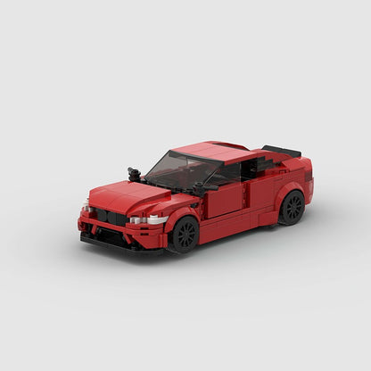 MOC Carro Esportivo de Corrida Veículo Cidade Speed Racer Modelo Técnico Blocos de Construção Tijolos Supercarro F1 Brinquedos Infantis Presentes para Meninos NSX