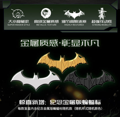 Original Batman Arkham Knight JOKER V8.04 1970 DARK KINGHT Deathstroke Red Hood  Blocks Bricks Action Figure Model Doll Toys