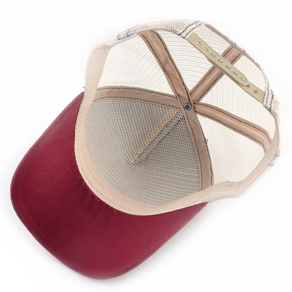 Embroidery Baseball Caps Men 2019 Eagle Snapback Hats For Women Fashion USA Hip Hop Bones Breathable Mesh Streetwear Trucker Cap