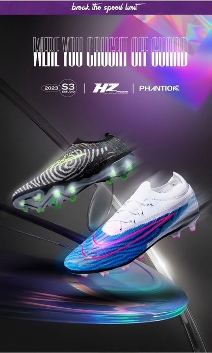 New Men Soccer Shoes Grass Professional Training Football Shoes Society Cleats Football Field Boots Fast Indoor Sneaker Non Slip