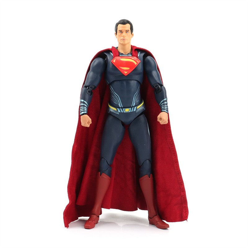 FondJoy DC Original 1/9 20CM Liga da Justiça Superman Batman Coringa Arlequina Mulher-Maravilha Victor Stone Aquaman Bonecos de Ação
