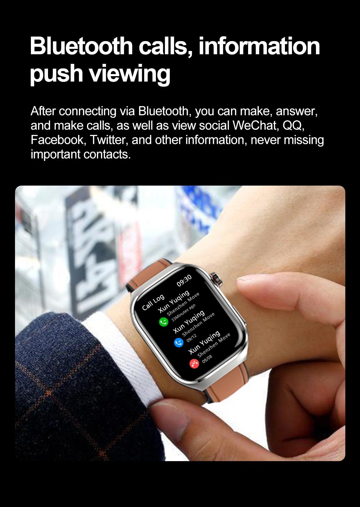 2025 Novo Smartwatch Tela AMOLED de 2.04 polegadas Chamada Bluetooth IP68 À Prova D'água 650mA Smartwatches Esportivos Masculinos Android Grau Militar