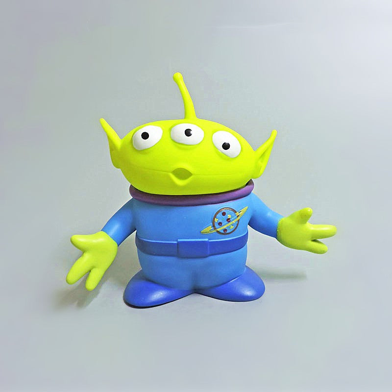Boneco de Ação do Alien de Toy Story da Disney, Diferentes Expressões, Três Olhos, Modelo de Desenho Animado, Decoração de Boneca, Brinquedo de Anime para Crianças, Presente