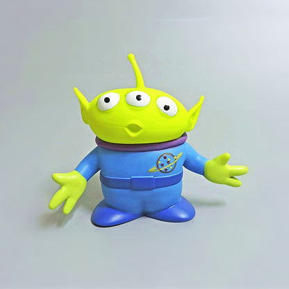 Boneco de Ação do Alien de Toy Story da Disney, Diferentes Expressões, Três Olhos, Modelo de Desenho Animado, Decoração de Boneca, Brinquedo de Anime para Crianças, Presente