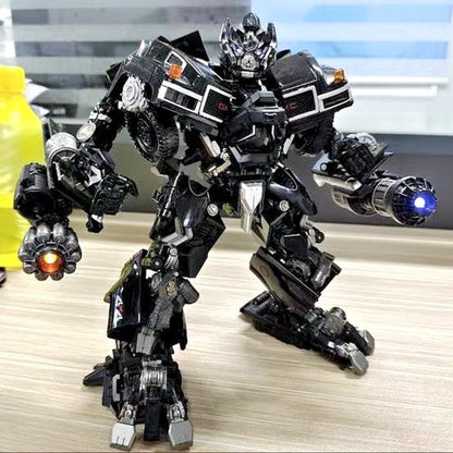 Brinquedos de Transformação Robô BMB Ironhide LS09 Autobots AW01 Modelo de Carro de Deformação Boneco de Ação