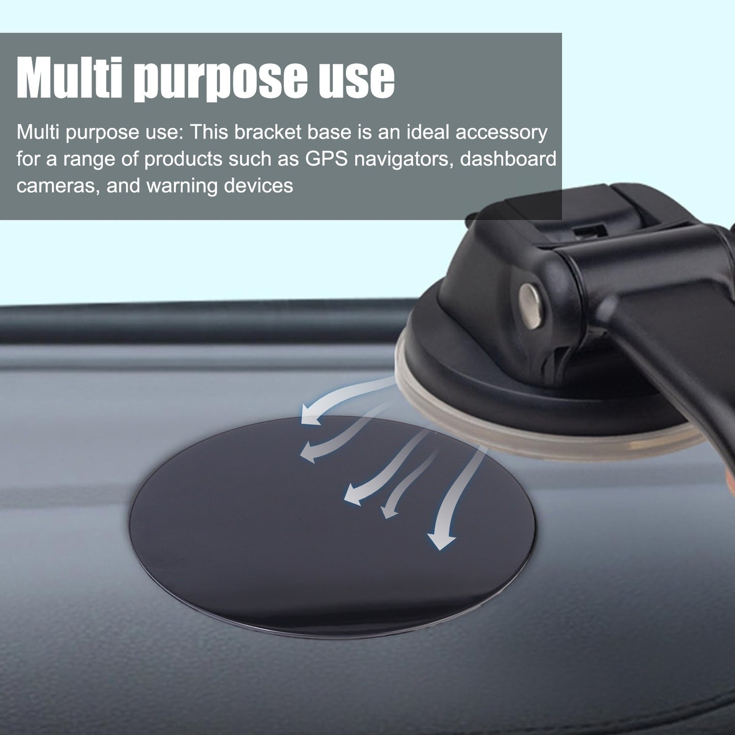 2 ADESIVOS DE COLA PARA CELULAR, ADESIVO DE VENTOSA, BASE DE DISCO PARA GPS, SUPORTE DE CELULAR, SUPORTE DE CÂMERA