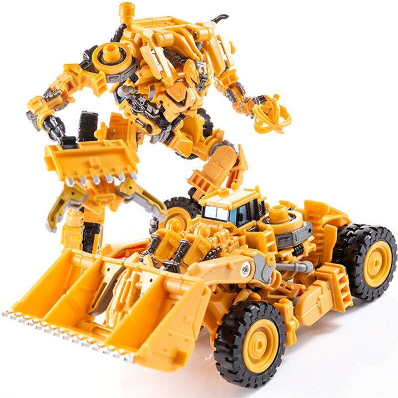 DD02 Anime Transformation Toys AOYI 8 EM 1 Boneco Articulado Maneiro Modelo Scrapper G1 KO SS60 Devastator Engenharia Carro Robô Menino