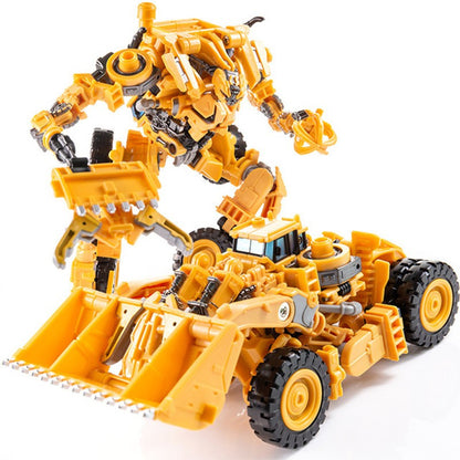 DD02 Anime Transformation Toys AOYI 8 EM 1 Boneco Articulado Maneiro Modelo Scrapper G1 KO SS60 Devastator Engenharia Carro Robô Menino