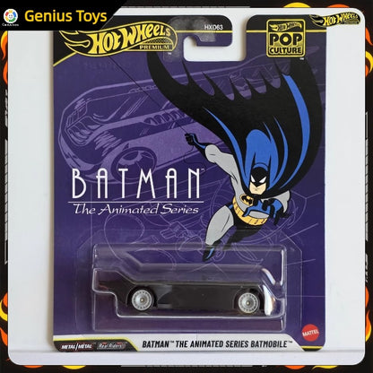 Hot Wheels Premium Pop Culture Batman The Animated Series Batmobile 1:64 Scale Diecast Car Model Alloy Vehicle Collectible Toy