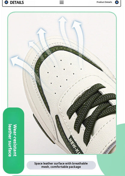 Spring and Autumn Running Sneakers for Kids Non-slip Shoes for Boys Sneakers Leather Kids Tennis Hugh Fashion Mesh Kids Shoes