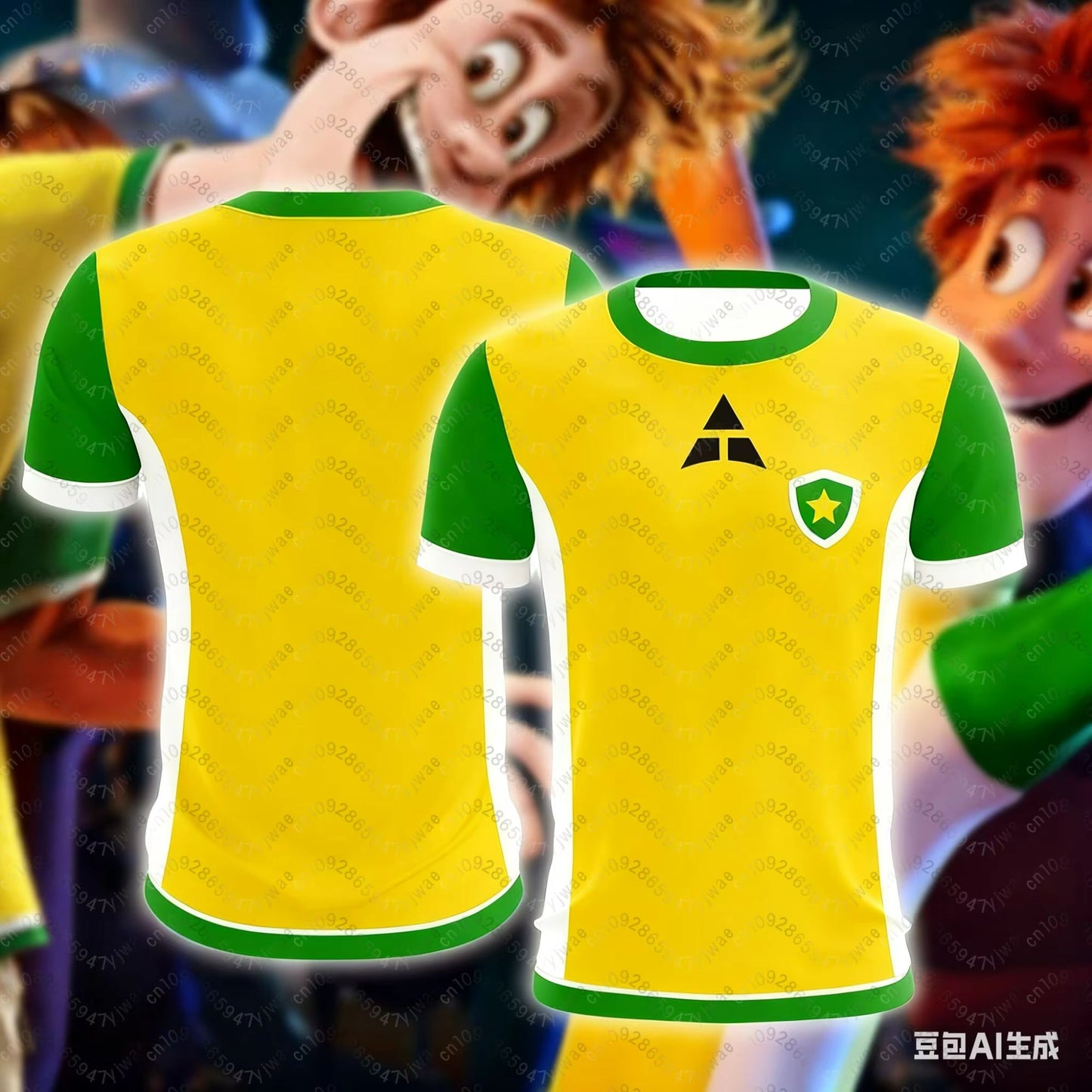 New Hotel Transylvania Johnny 3 3D T-shirt All Over Print Costume Tops Cartoon Cosplay Costume T-shirt