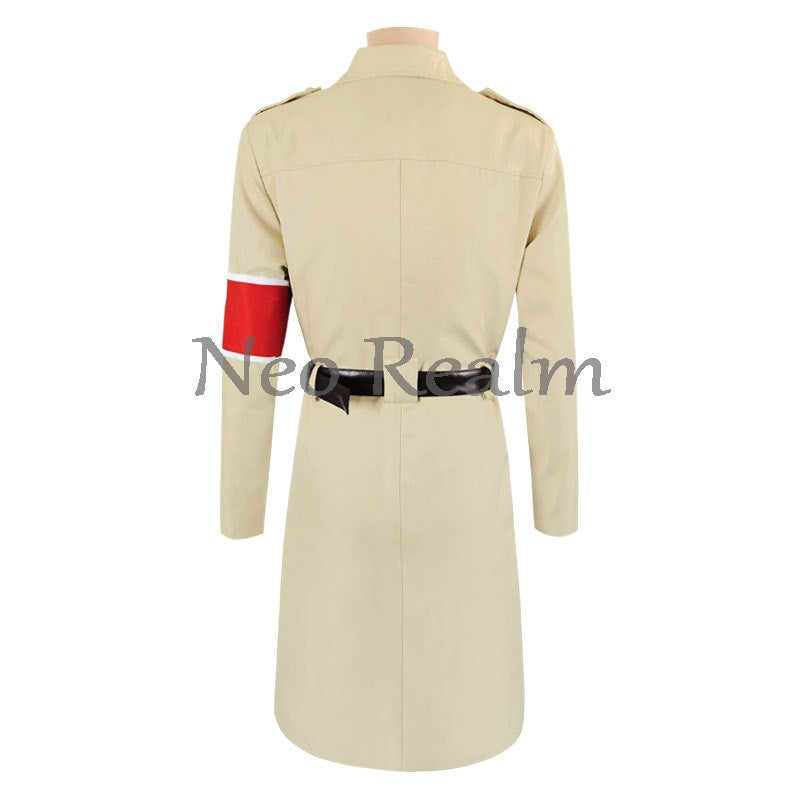 Anime Attack Final Season Freedom Mare Jacket Coat Cosplay Costume Halloween Carnival Outfit In Stock