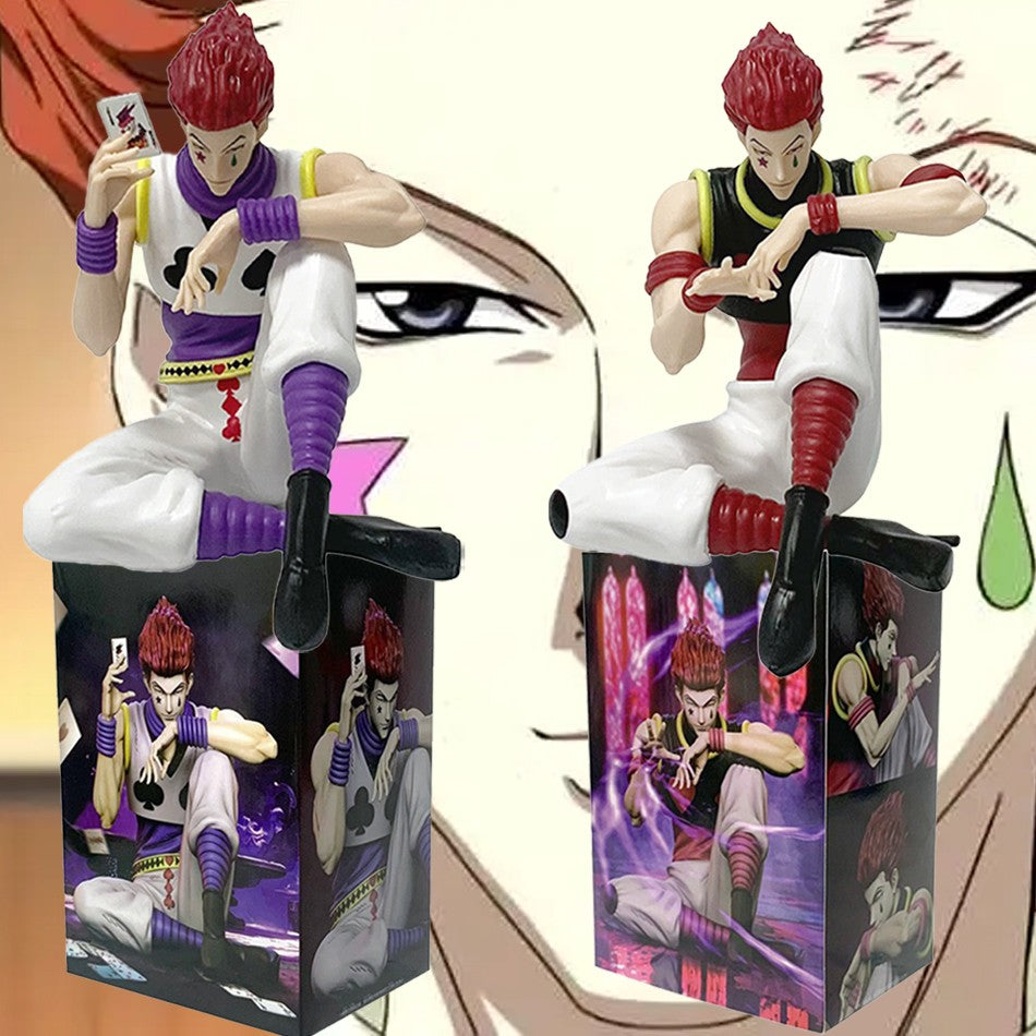 Hunter Hunter Anime Figure Collectible Model PVC  Action Figure  Hisoka Chrollo Lucilfer/Kurapika Figurine Model Toys Gift