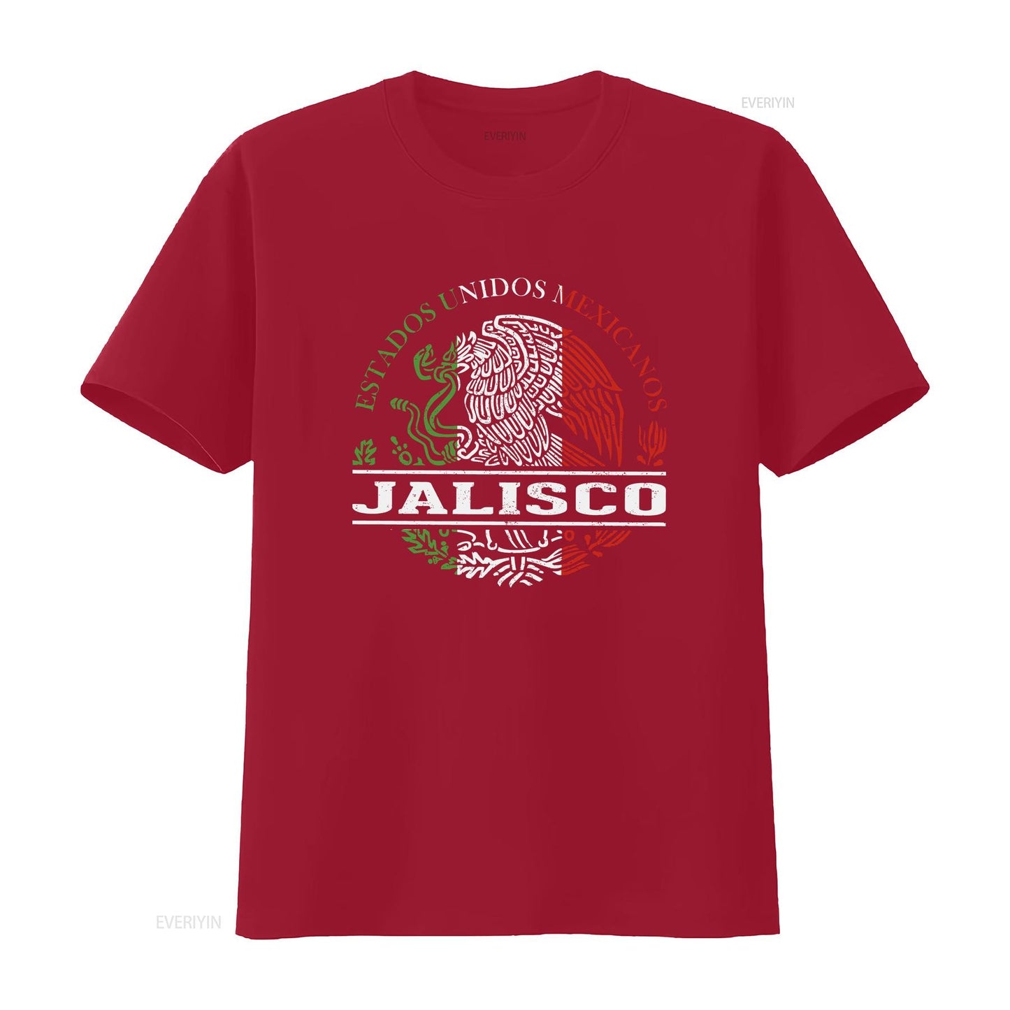 Jalisco Mexico T Shirt Travel vintage Washed Breathable fashion Stylish Comfortable designer clothes Slightly Versatile Soft