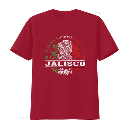 Jalisco Mexico T Shirt Travel vintage Washed Breathable fashion Stylish Comfortable designer clothes Slightly Versatile Soft