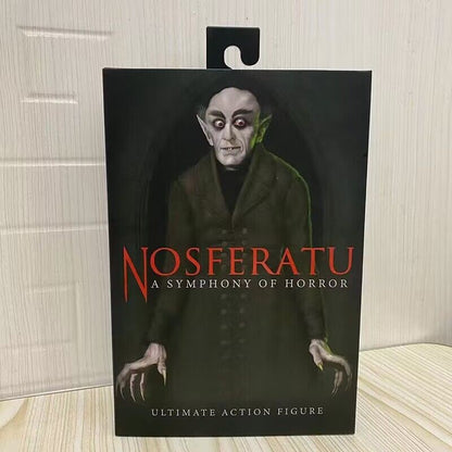 NECA Ultimate Count Orlok Black and White Horror Nosferatu Action Figure Model Toys Birthday Gift