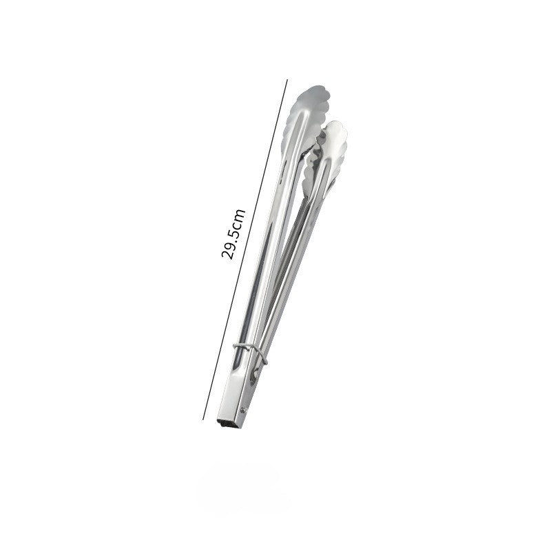 Pinça de Aço Inoxidável para Cozinha Utensílios Domésticos Utensílios de Cozinha Churrasco Acessórios de Grelhador Pão para Buffet